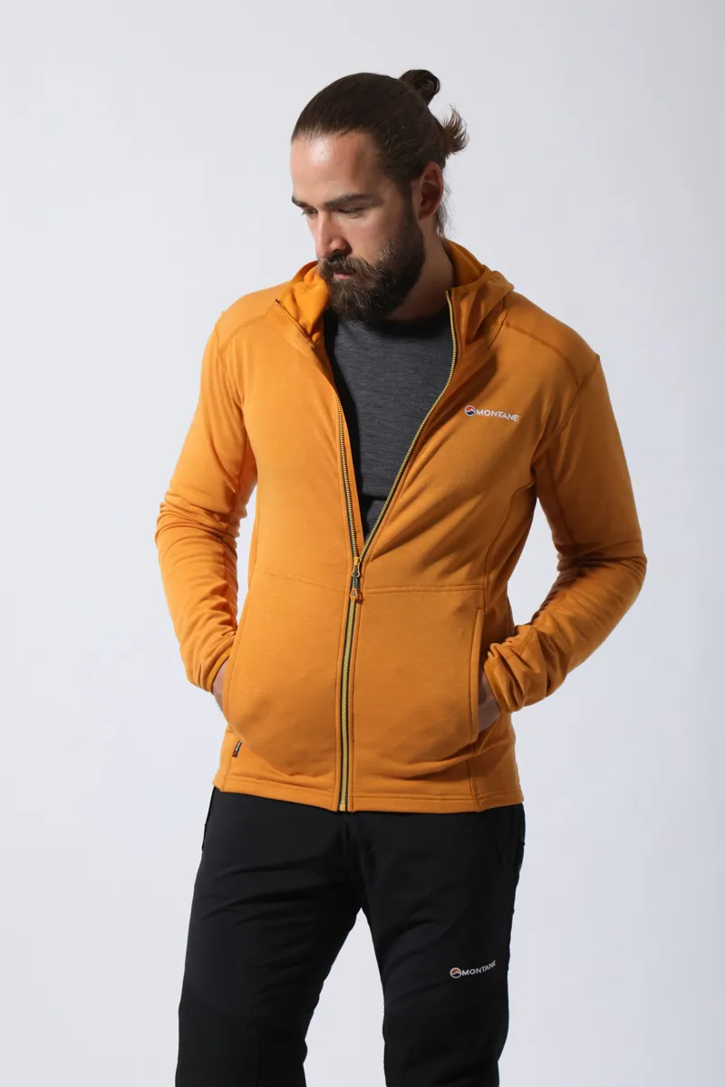 Montane Mens Viper Hoodie - Inca Gold-3